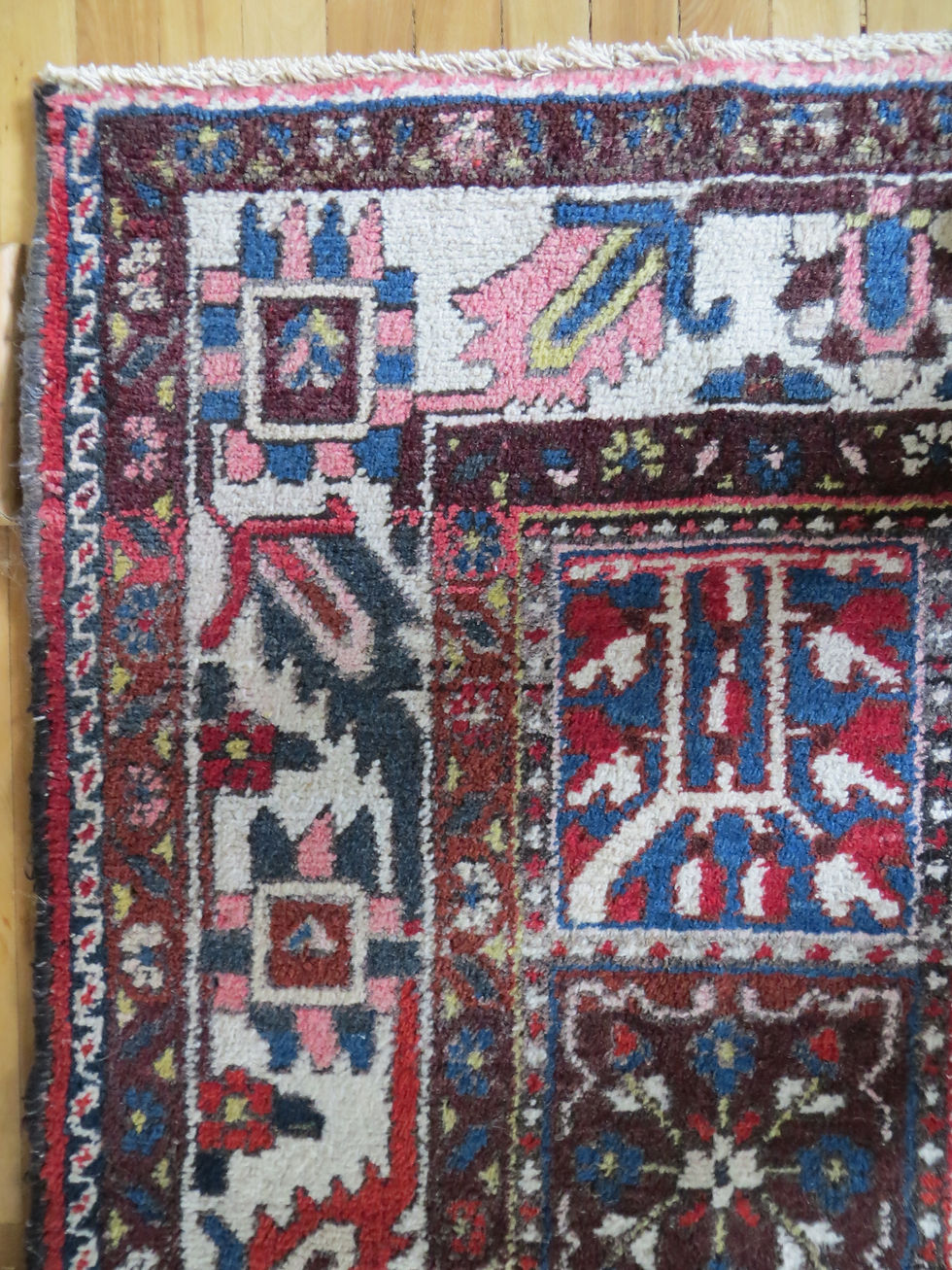 Thumbnail: 7 x 10 Persian Bakhtiari Hand Knotted Rug