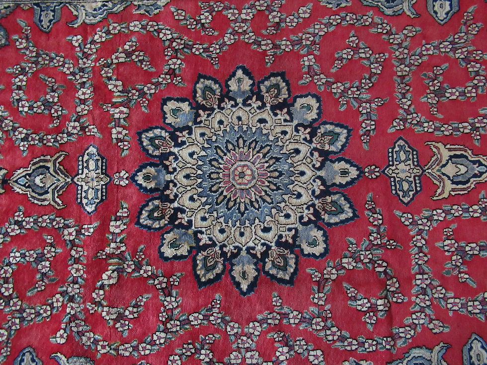 Thumbnail: 4.5 x 7.5 Hand Knotted Persian Isfahan Rug
