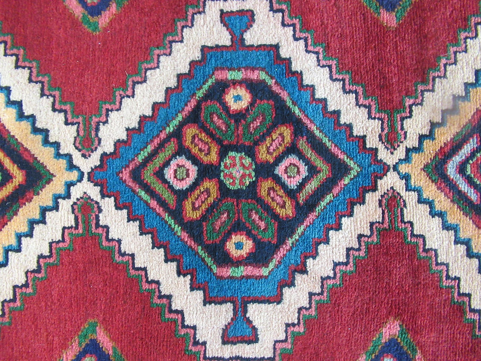 Thumbnail: 3 x 11 Hand Tied Persian Hamadan Rug