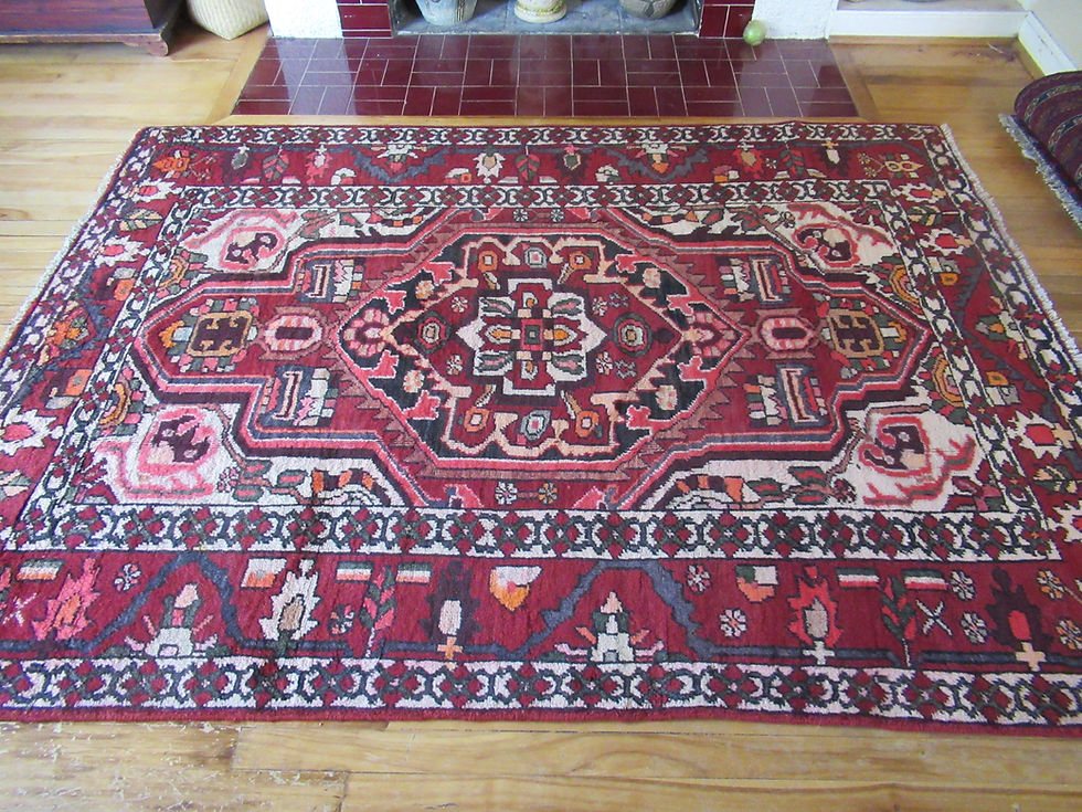 Thumbnail: 5 x 7 Hand Tied Persian Bakhtiar Rug