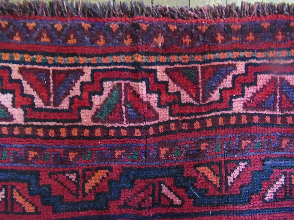 Thumbnail: 5 x 10.5 Hand Tied Persian Qashqai Rug
