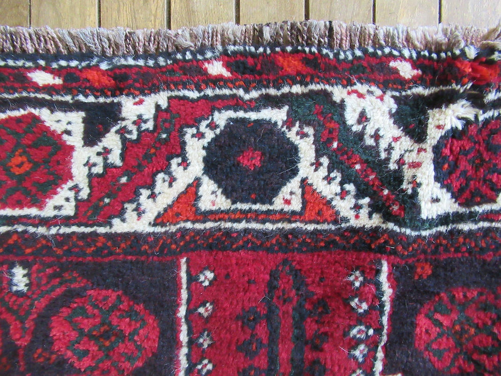 Thumbnail: 4 x 10 Hand Tied Persian Yalameh Rug