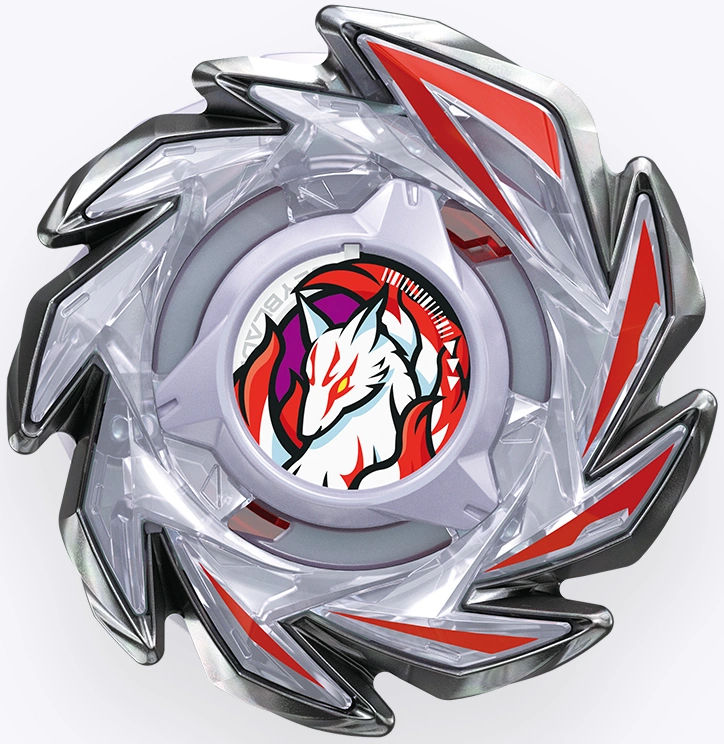 Beyblade X CX-06 01 Fox Brush 9-70 Gear Rush PRIZE