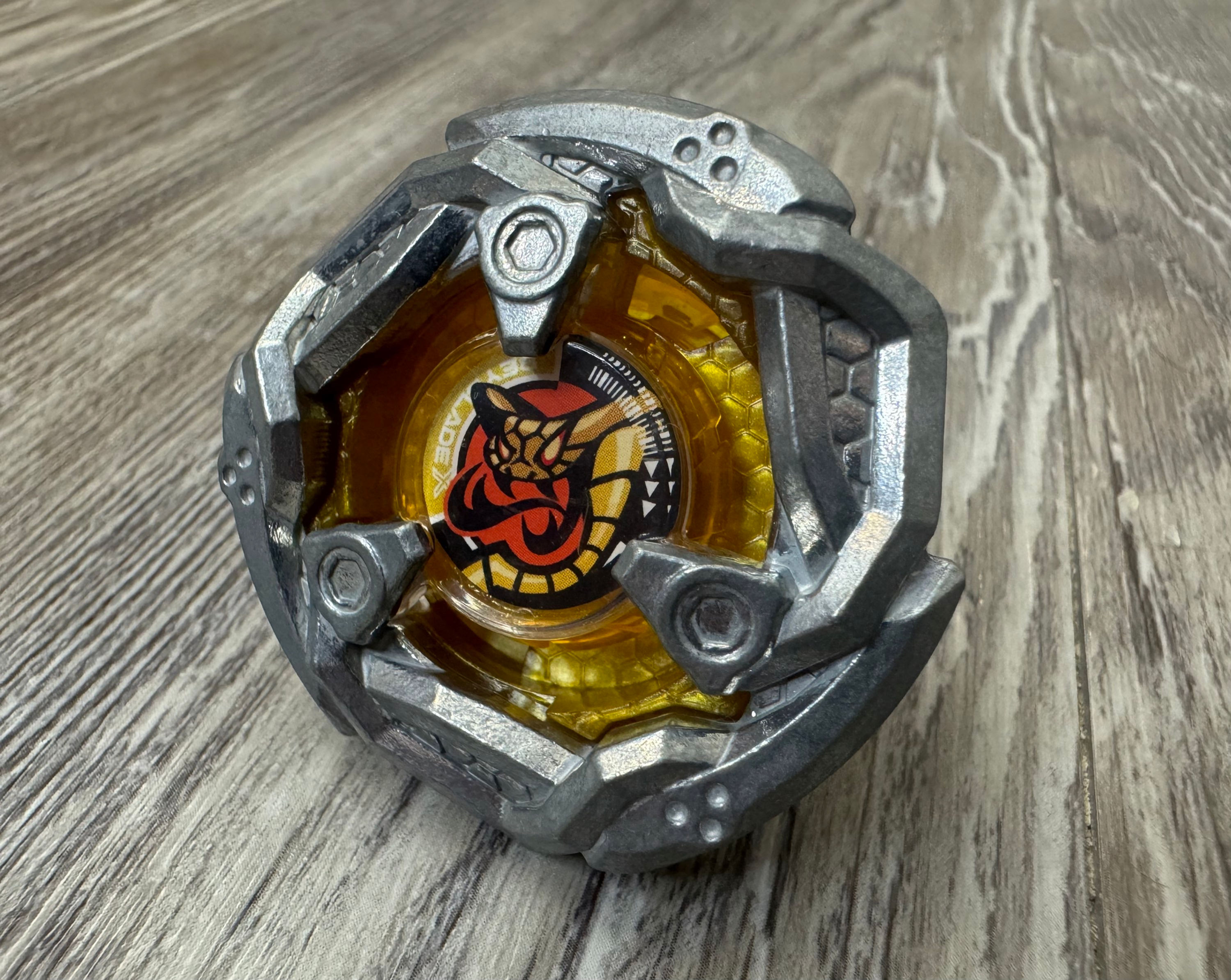 Beyblade X BX-16 03 Viper Tail 3-80HN Gold Used