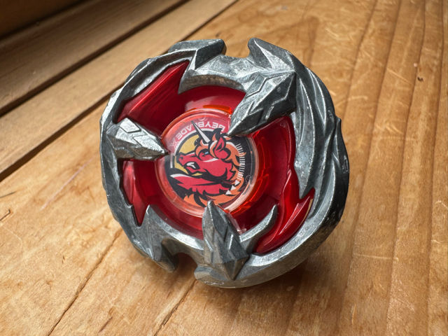 Beyblade X BX-35 03 Unicorn Sting 3-70D Red Used