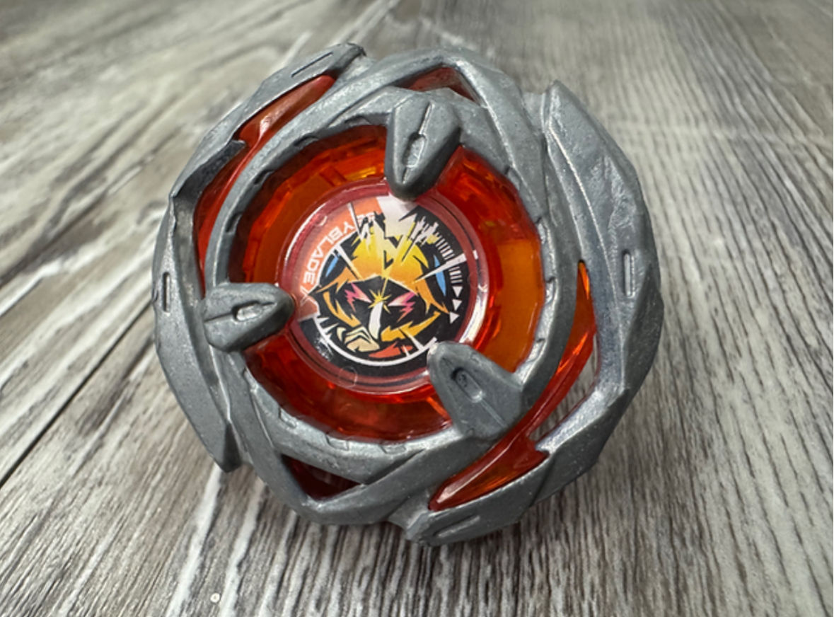 Beyblade X BX-21 Wizard Arrow 4-80N Orange Used