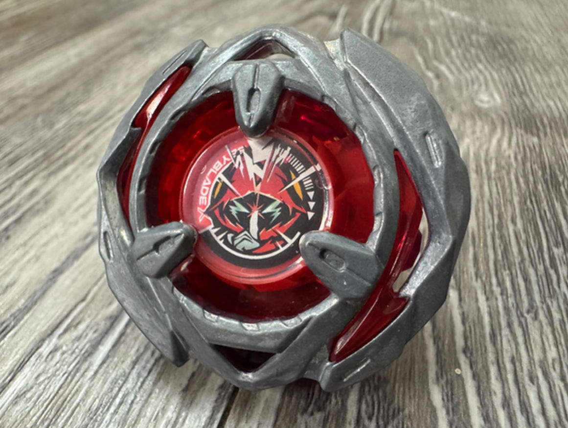 Beyblade X BX-05 Wizard Arrow 4-80B Red Used