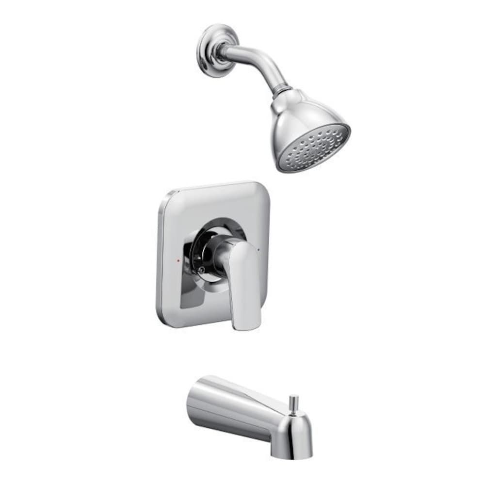 Rizon Eco-Performance Posi-Temp Tub and Shower Trim - Chrome T2813EP