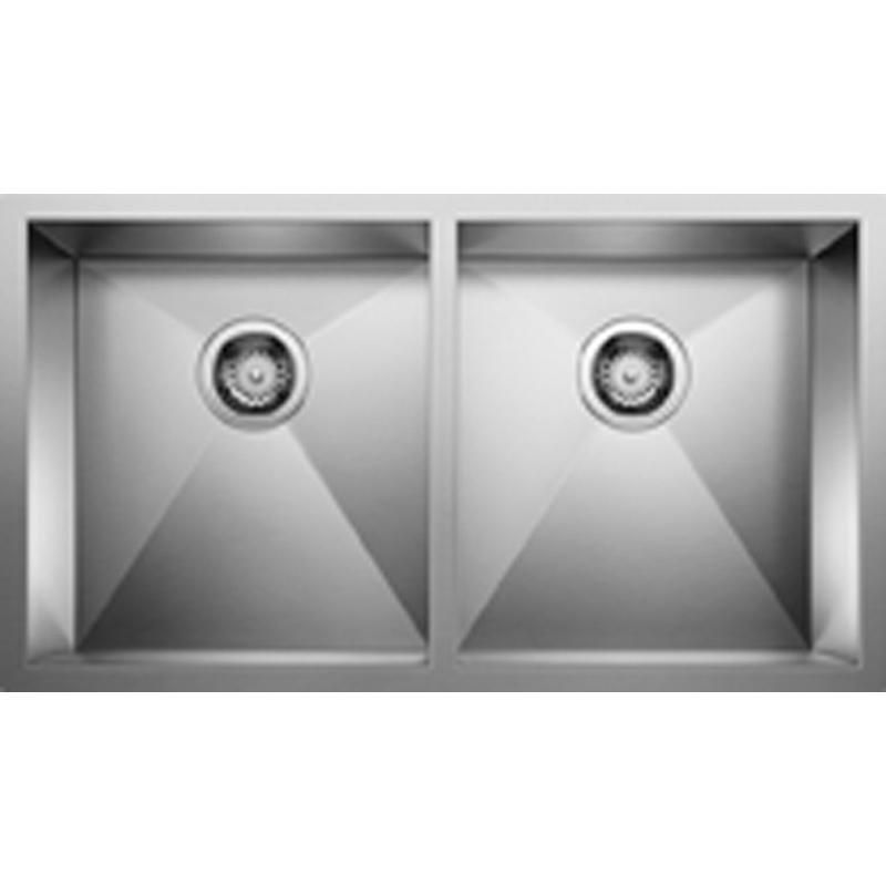 BLANCO Quatrus™ U2 Kitchen Sink, Rectangular, Stainless Steel, Brushed