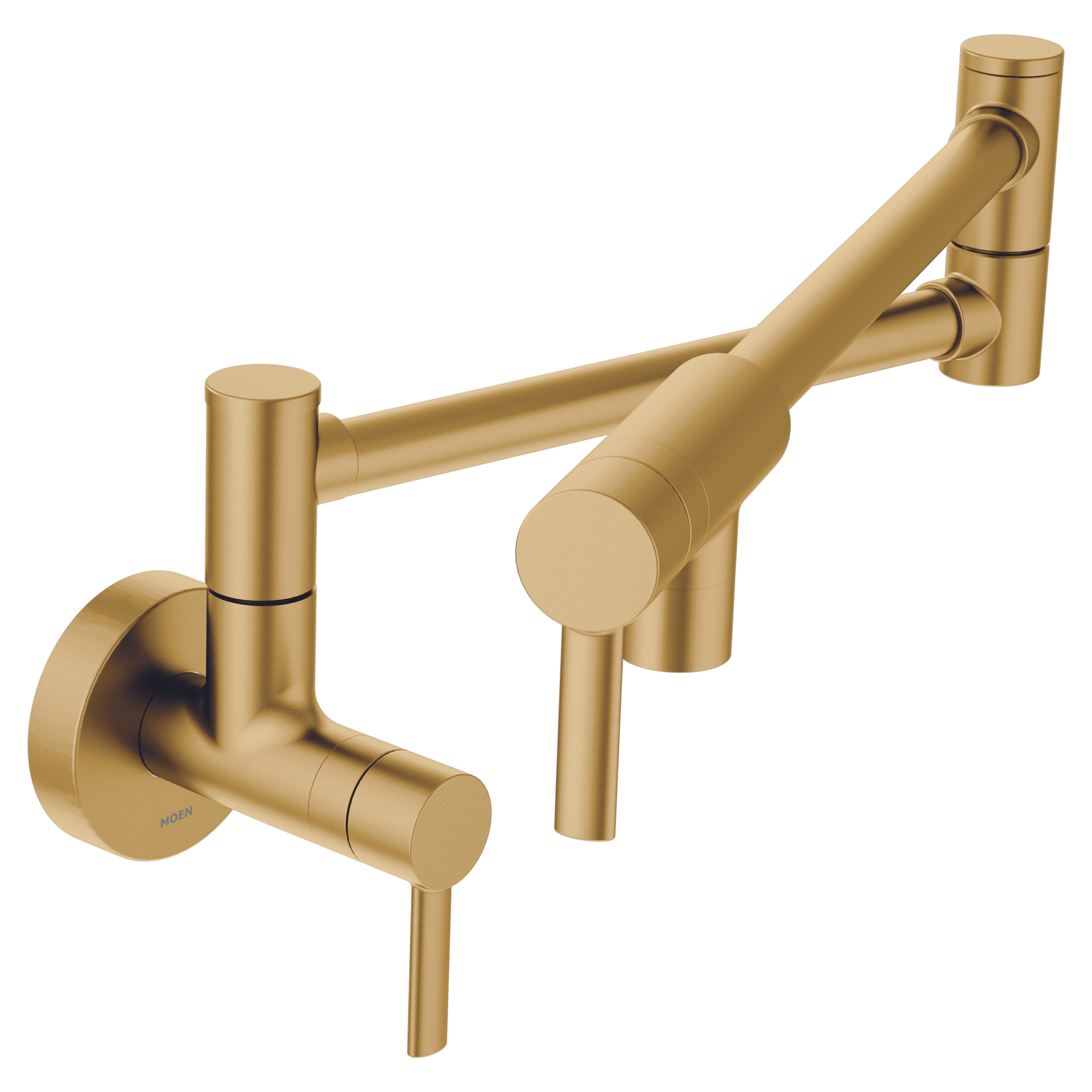 Modern Brushed Gold One-Handle Pot Filler Kitchen Faucet - S665BG