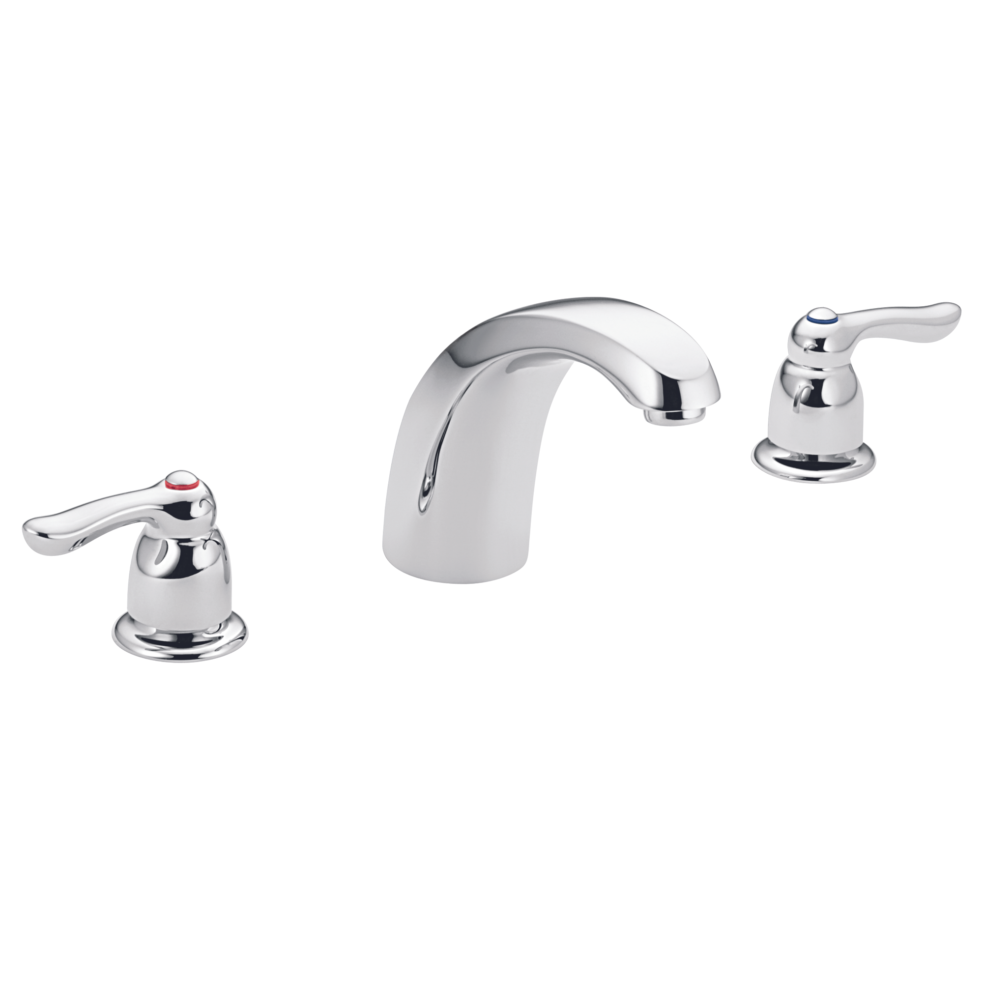Chateau Chrome Two-Handle Low Arc Roman Tub Faucet - T994