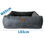 Thumbnail: Nobleza Gray sponge pet bed with leathaire non-slip bottom