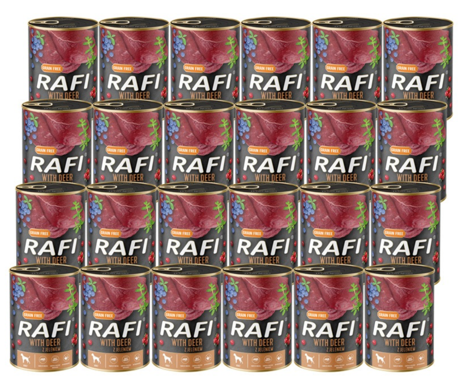 Rafi Pate with Venison, Blueberry and Cranberry 400g - Grain Free