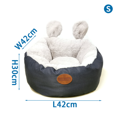Nobleza Plush bed with bunny ears Pet Supplies Malta