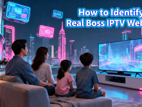 How to Identify the Real Boss IPTV Website | Avoid Fake Sites