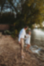 Engagement photography at Bender Beach in Oconomwoc