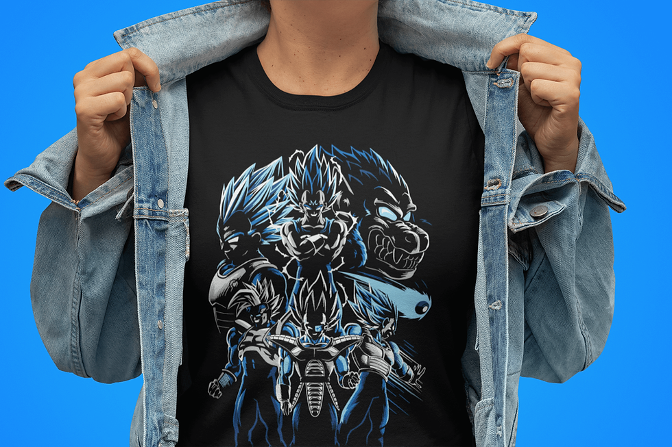 Thumbnail: Dragonball: Vegeta Collection Short Sleeved T-Shirt