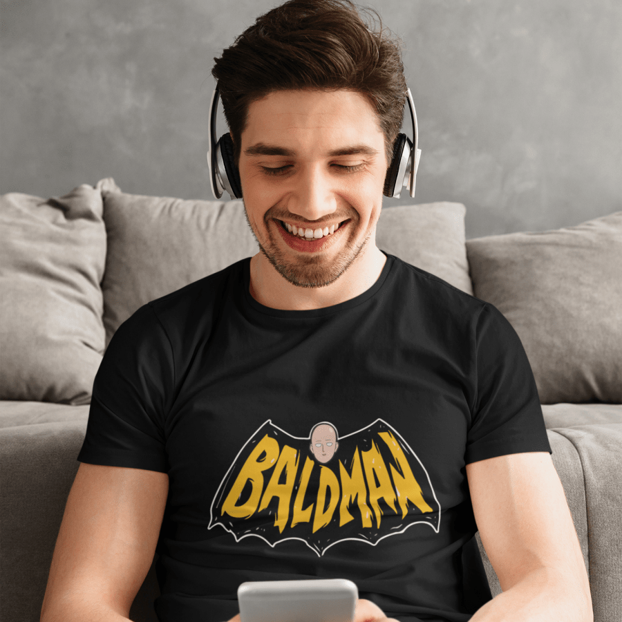 Thumbnail: One Punch Man: Bald Man Short Sleeve T-Shirt