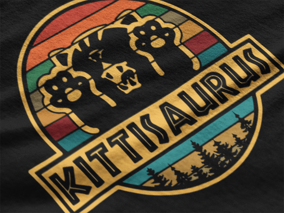 Thumbnail: Kittisaurus Short-Sleeved T-Shirt