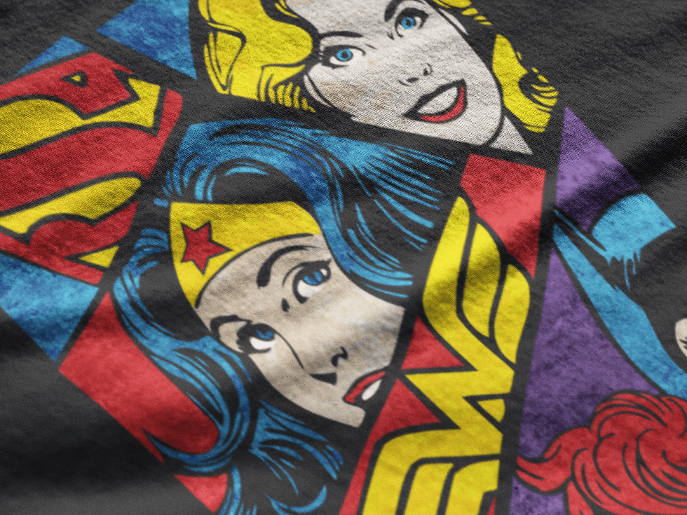 Thumbnail: DC Heroines Short Sleeve T-Shirt