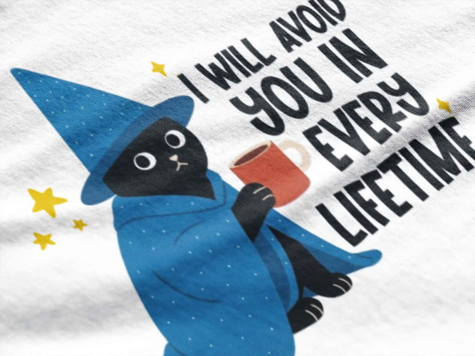 Thumbnail: Wizard Cat: Multi-Dimensional Evasion T-Shirt