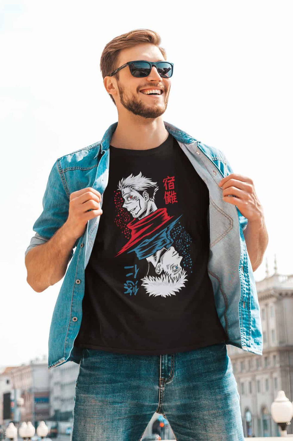 Thumbnail: Jujutsu Kaisen: Vessel and Curse T-Shirt