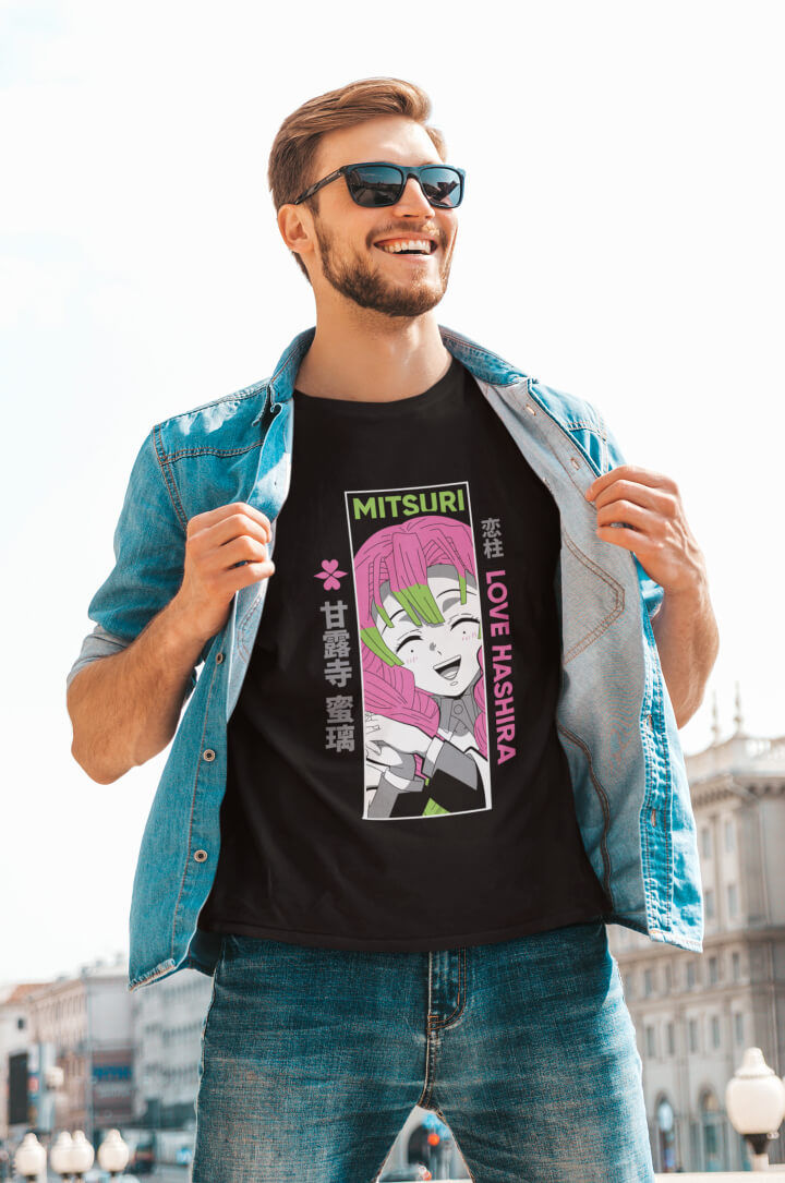 Thumbnail: Love Hashira Short Sleeved T-Shirt
