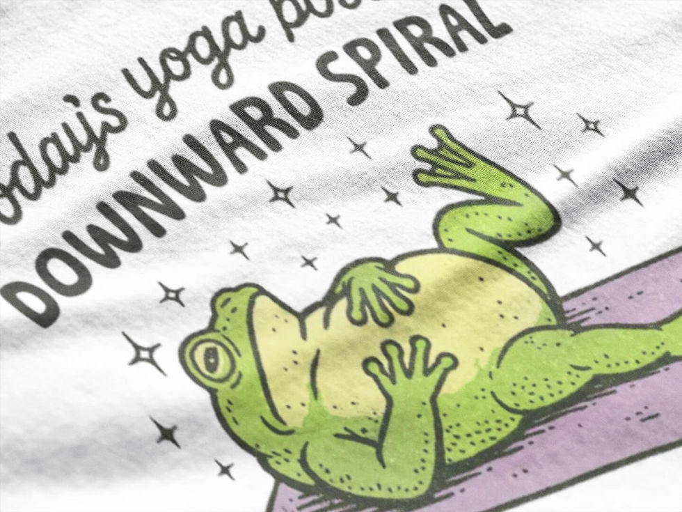 Thumbnail: Downward Spiral Short-Sleeved T-Shirt