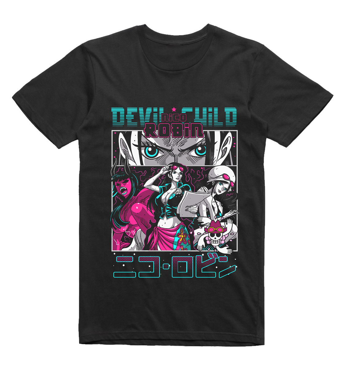 One Piece: Nico Robin Devil Child T-Shirt