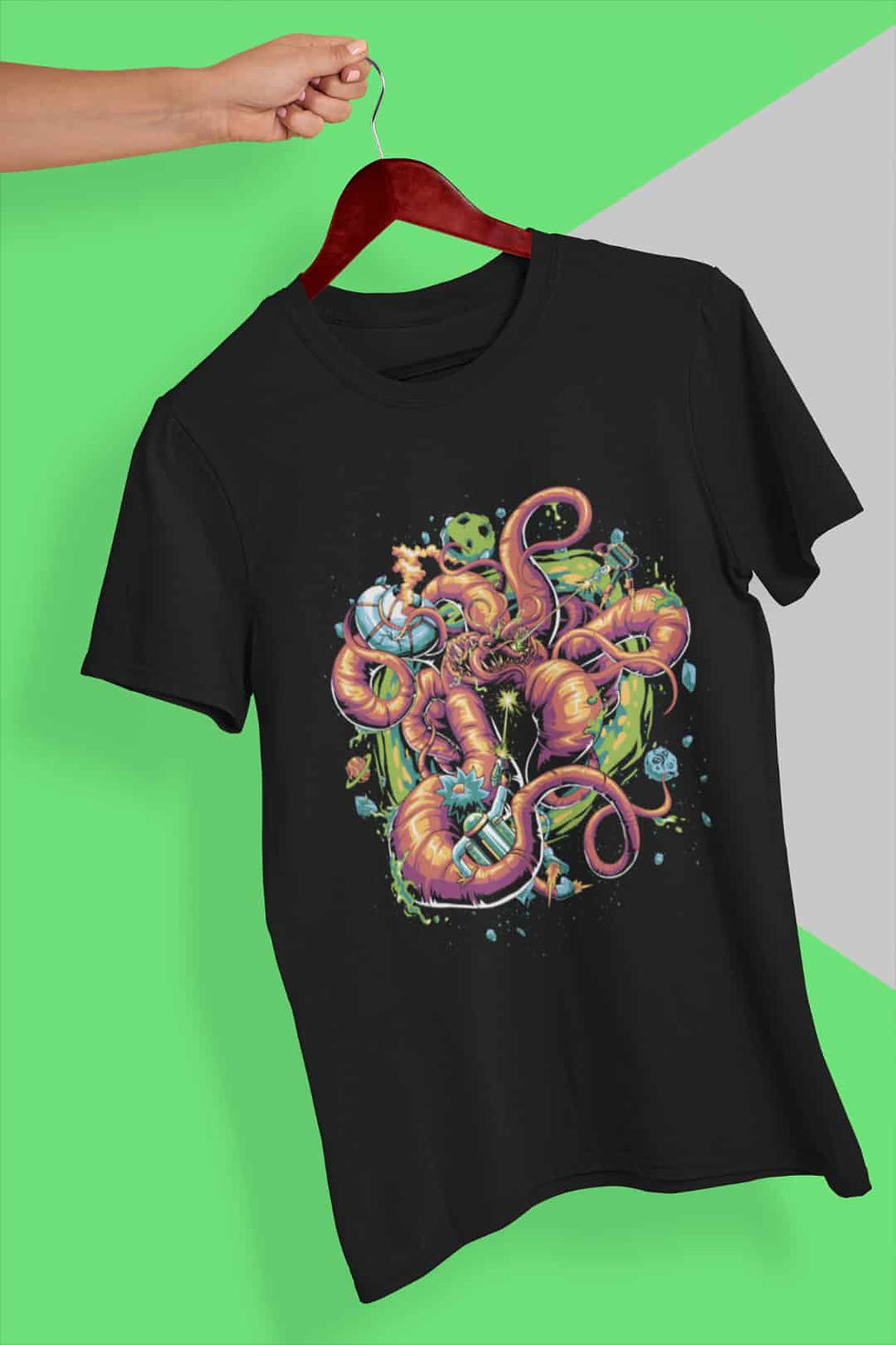 Thumbnail: Rick and Morty: Space Battle T-Shirt