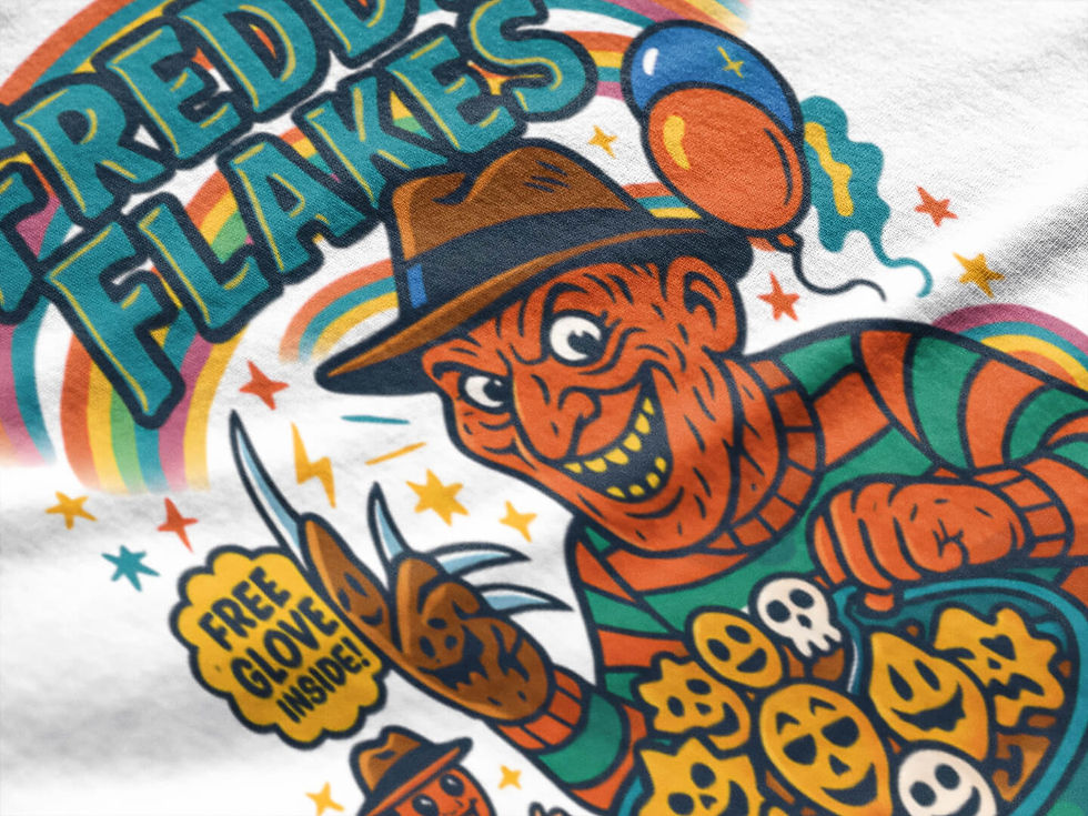 Thumbnail: Cereal Killer Freddy Krueger T-Shirt