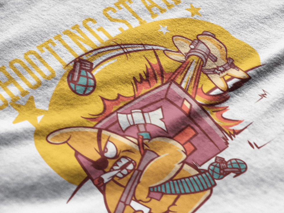 Thumbnail: Shooting Stars Short Sleeve T-Shirt