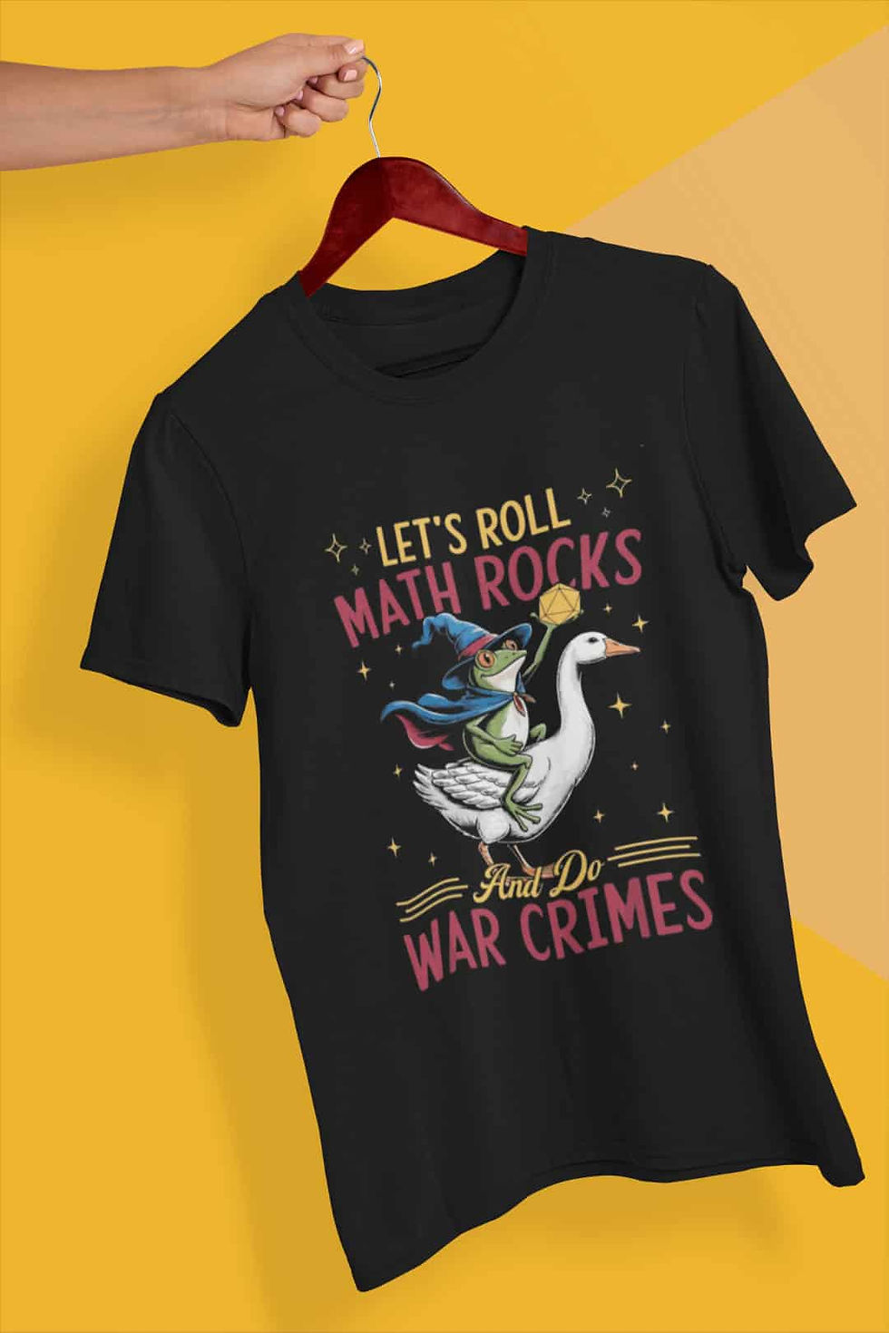 Thumbnail: Math Rocks and War crimes Tabletop RPG T-Shirt
