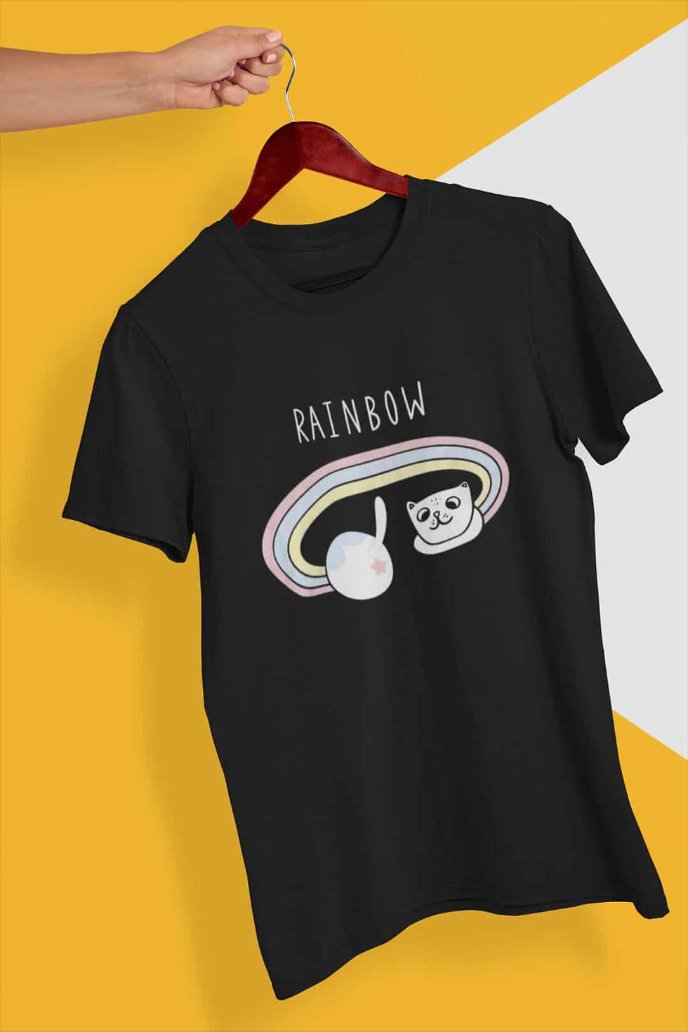 Thumbnail: Long Cat Rainbow T-Shirt