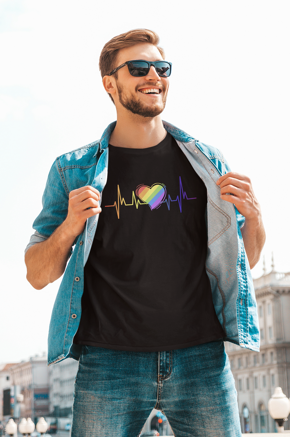 Thumbnail: Heartbeat Short-Sleeved T-shirt