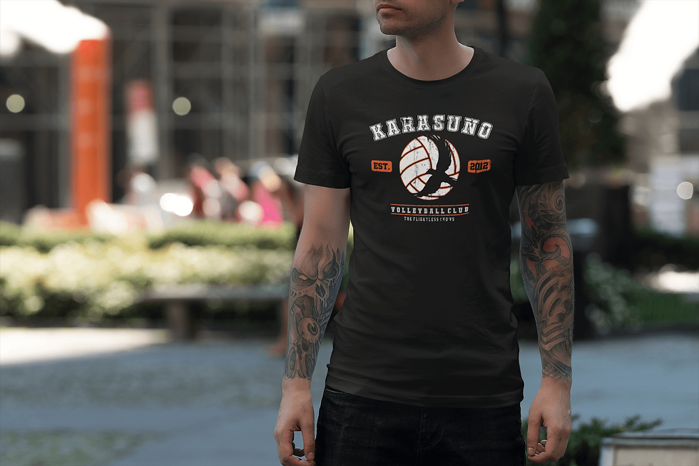 Thumbnail: Fly High: Haikyu!! Short Sleeved T-Shirt: