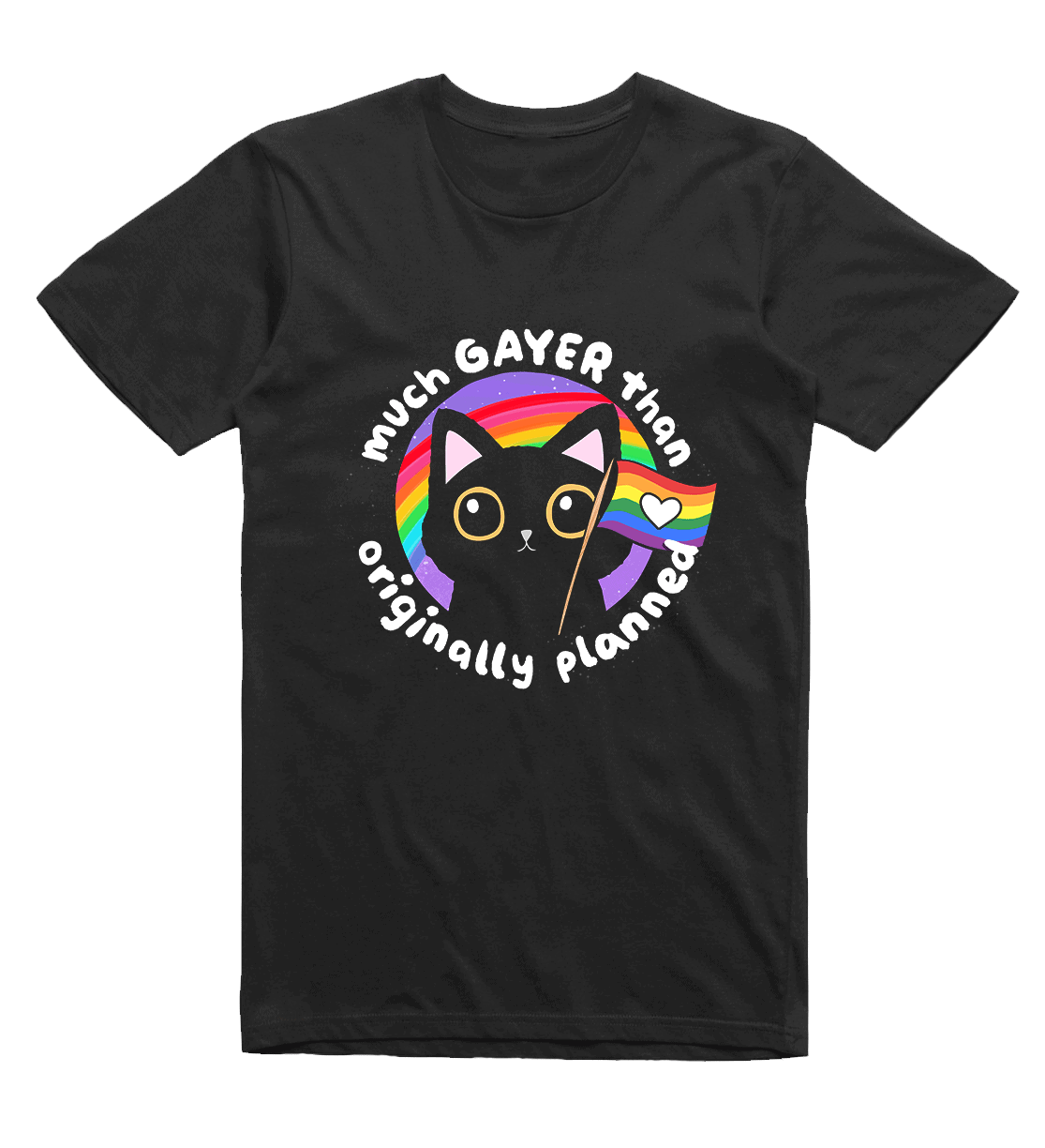 Much Gayer Than Originally Planned T-Shirt