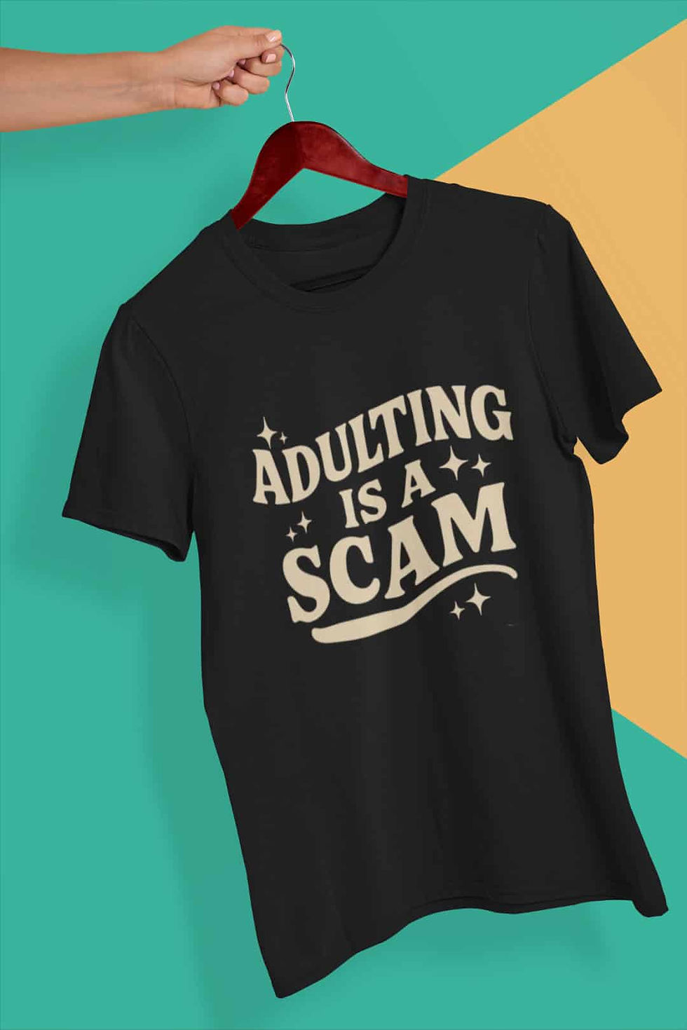 Thumbnail: Adulting is a Scam Funny T-Shirt