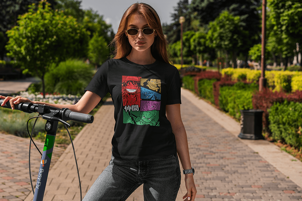 Thumbnail: One Piece: Original Strawhat Crew  Short Sleeved T-Shirt