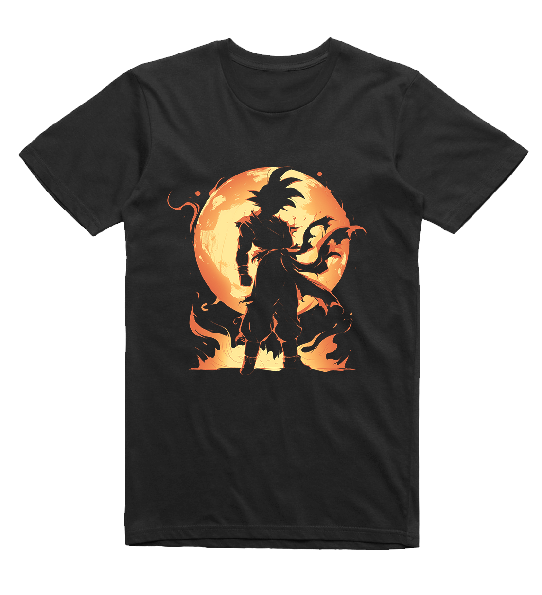 Dragonball: Goku Moon Short Sleeved T-Shirt