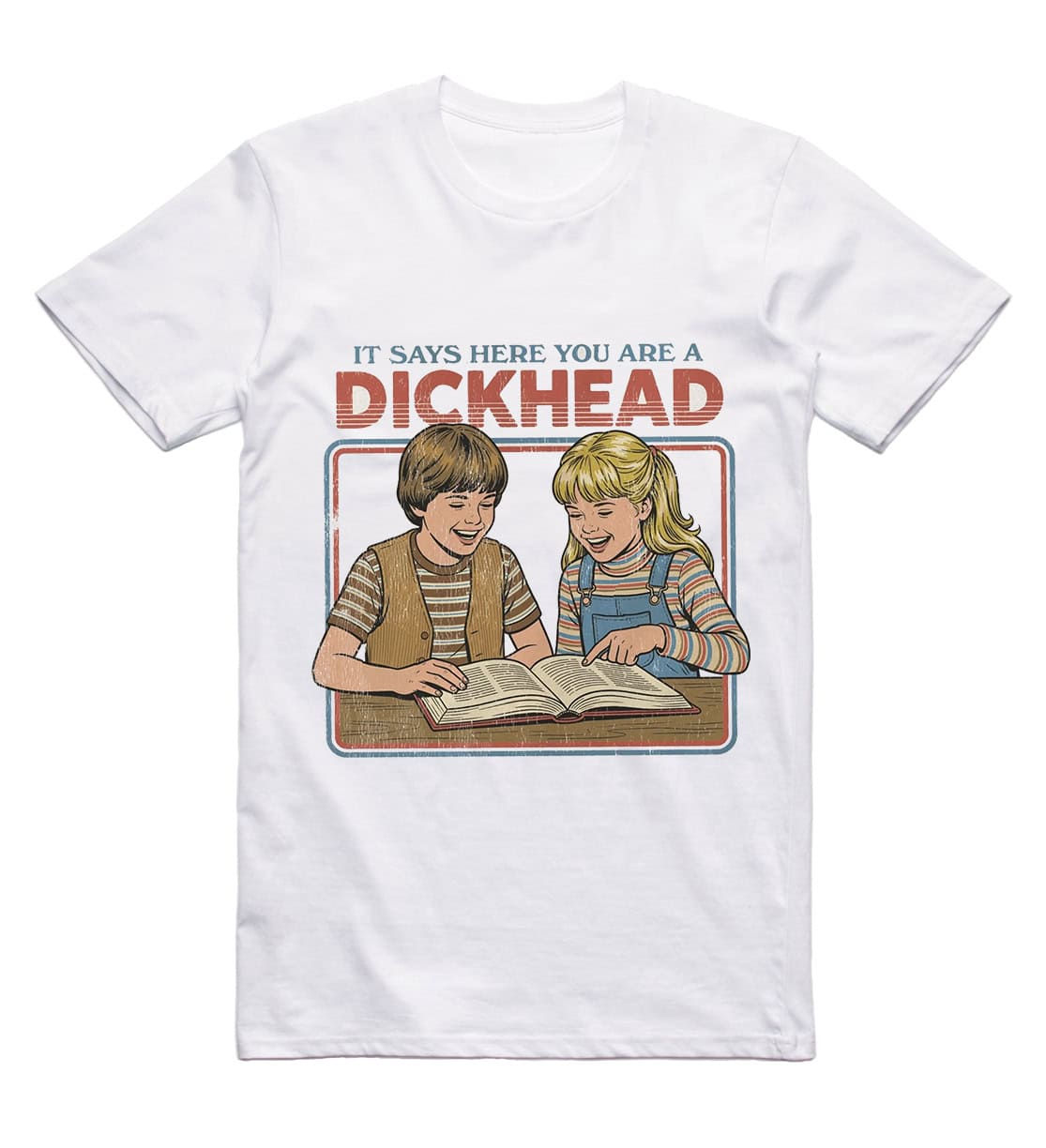 "It Says Here..." Retro T-Shirt