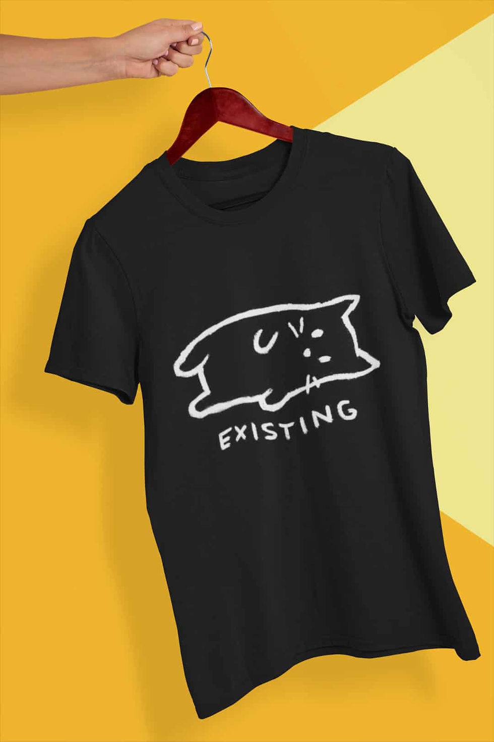 Thumbnail: Existing Funny Cat T-Shirt