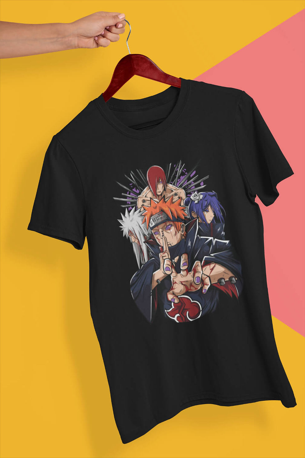 Thumbnail: Pain’s Decree: Akatsuki Ascend T-Shirt