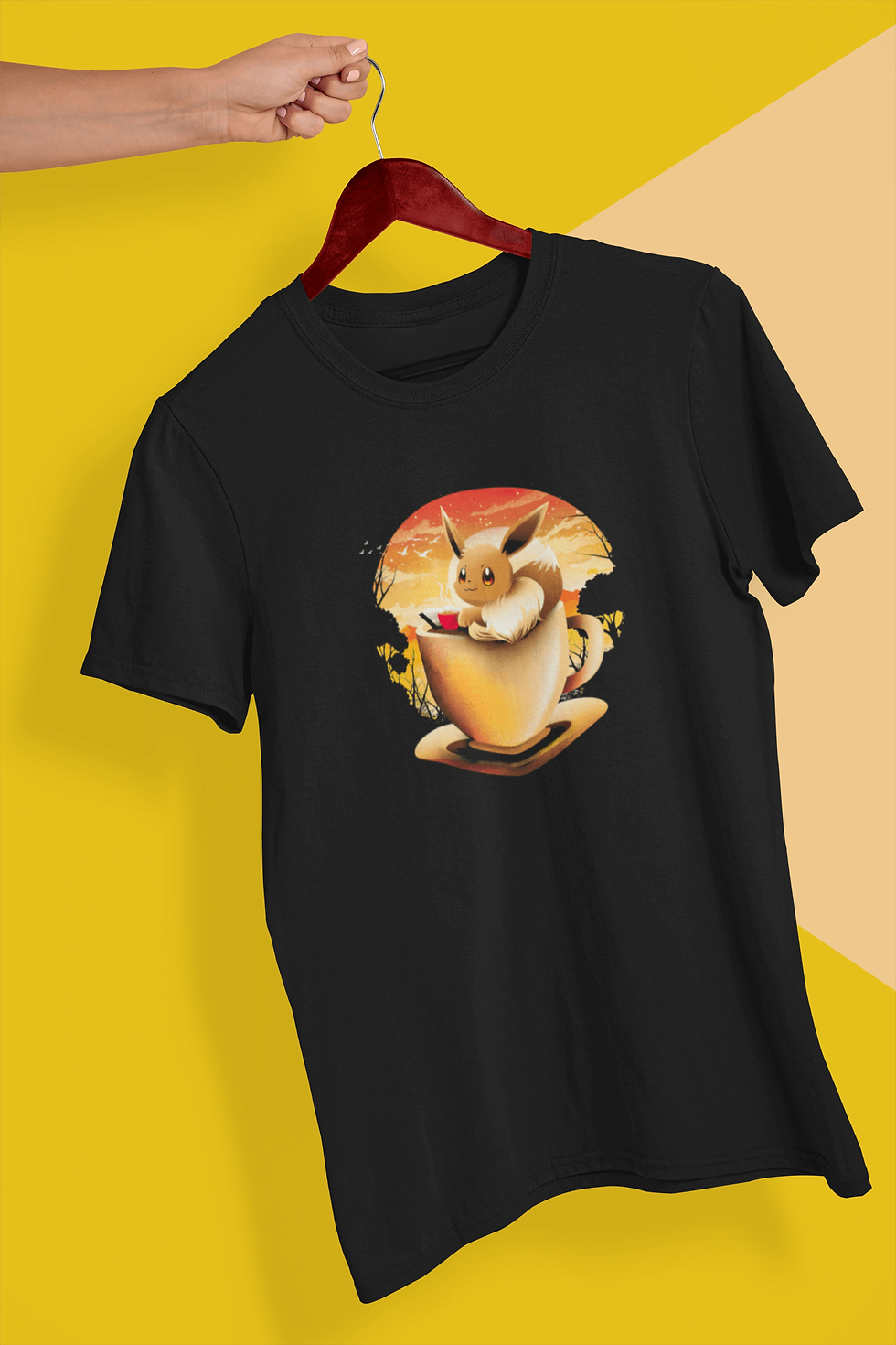 Thumbnail: Pokemon: Eevee Roast Short Sleeve T-Shirt