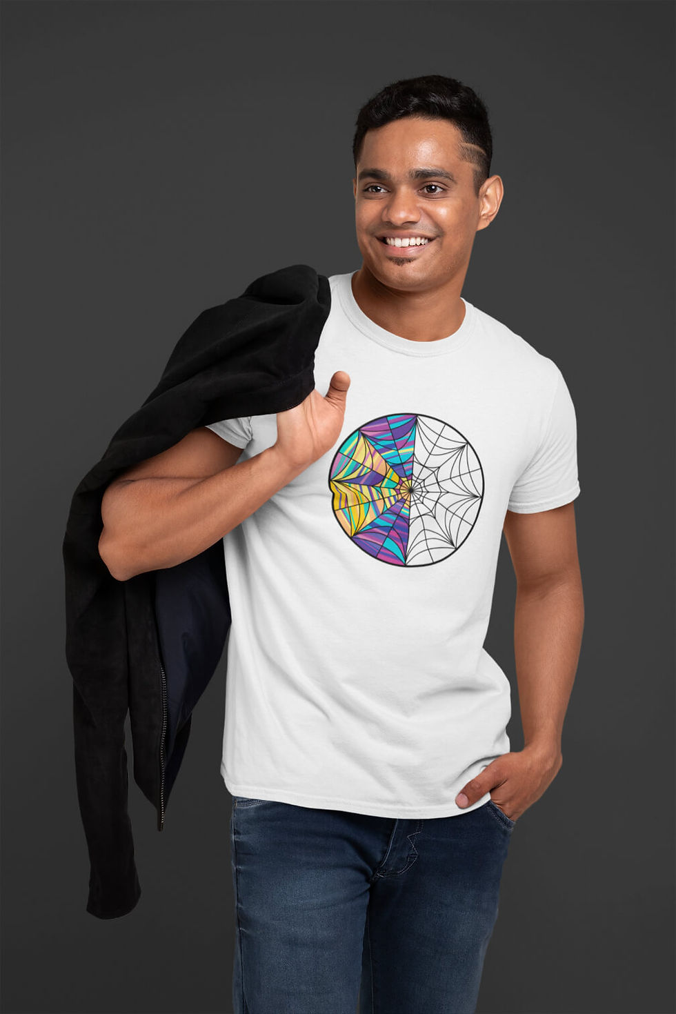 Thumbnail: Wednesday: Allergic to Colour Short-Sleeved T-Shirt