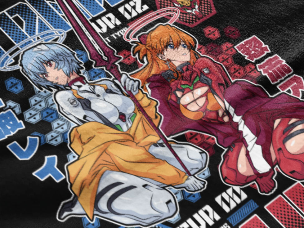 Thumbnail: Evangelion: Rei & Asuka T-Shirt