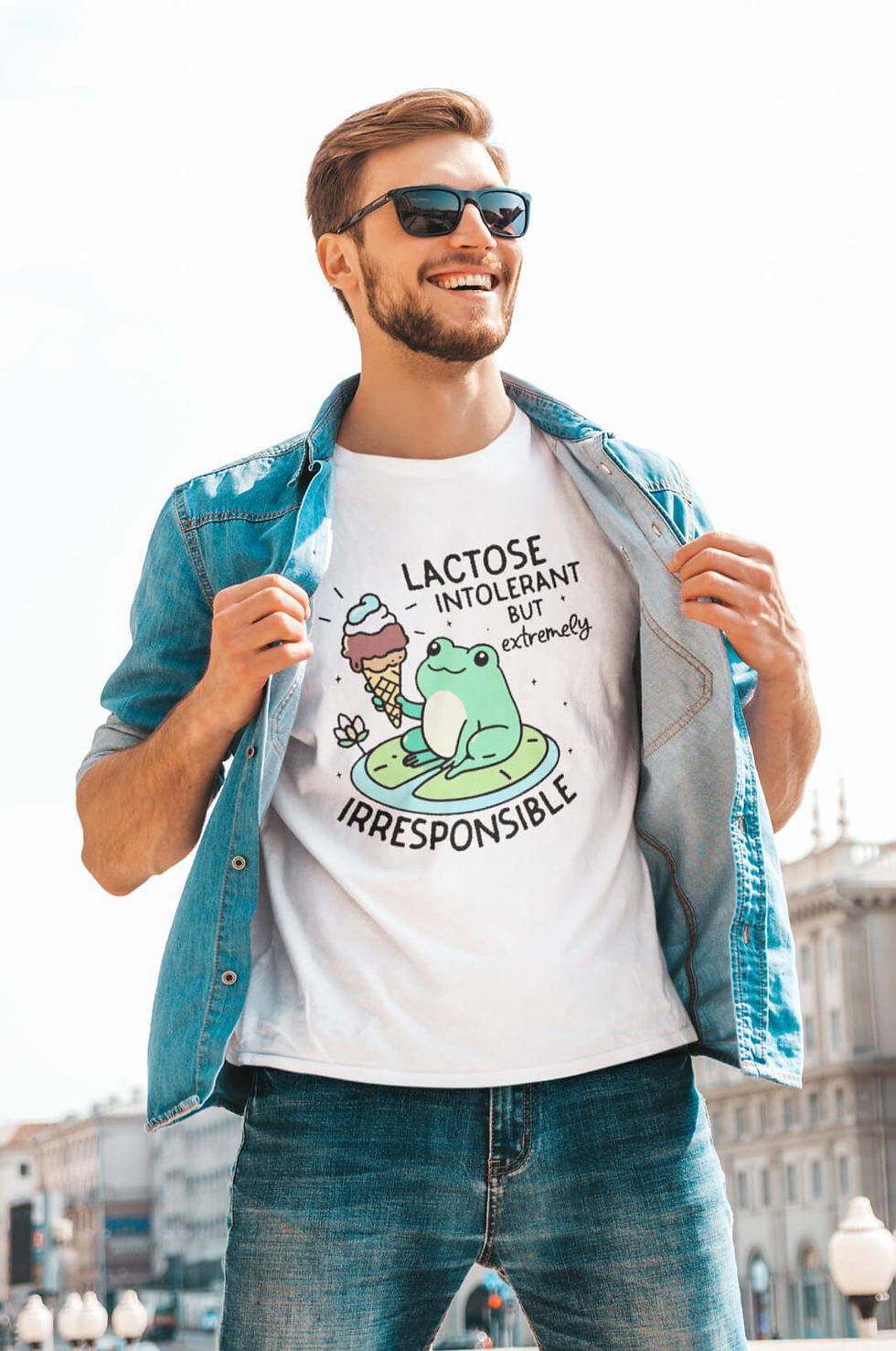 Thumbnail: Lactose Intolerant Short-Sleeved T-Shirt