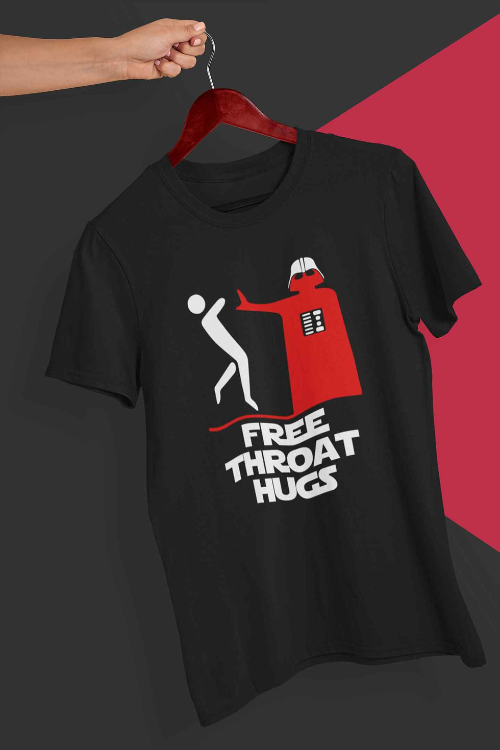 Thumbnail: Star wars: Free Throat Hugs Short-sleeved Shirt