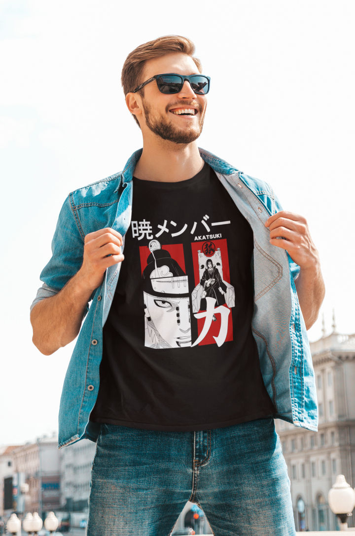 Thumbnail: Naruto: Pain & Itachi Short-Sleeved T-Shirt