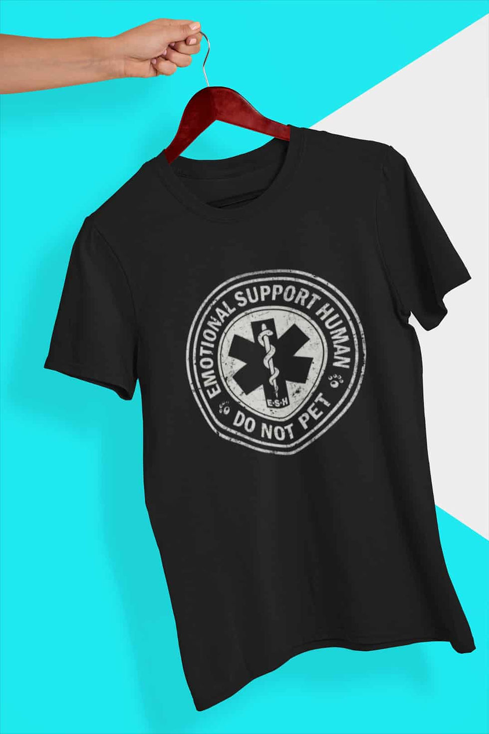 Thumbnail: Emotional Support Human Funny Shirt